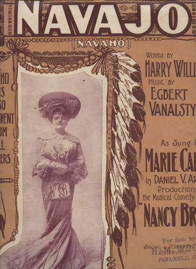 Sheet Music, "Navajo"