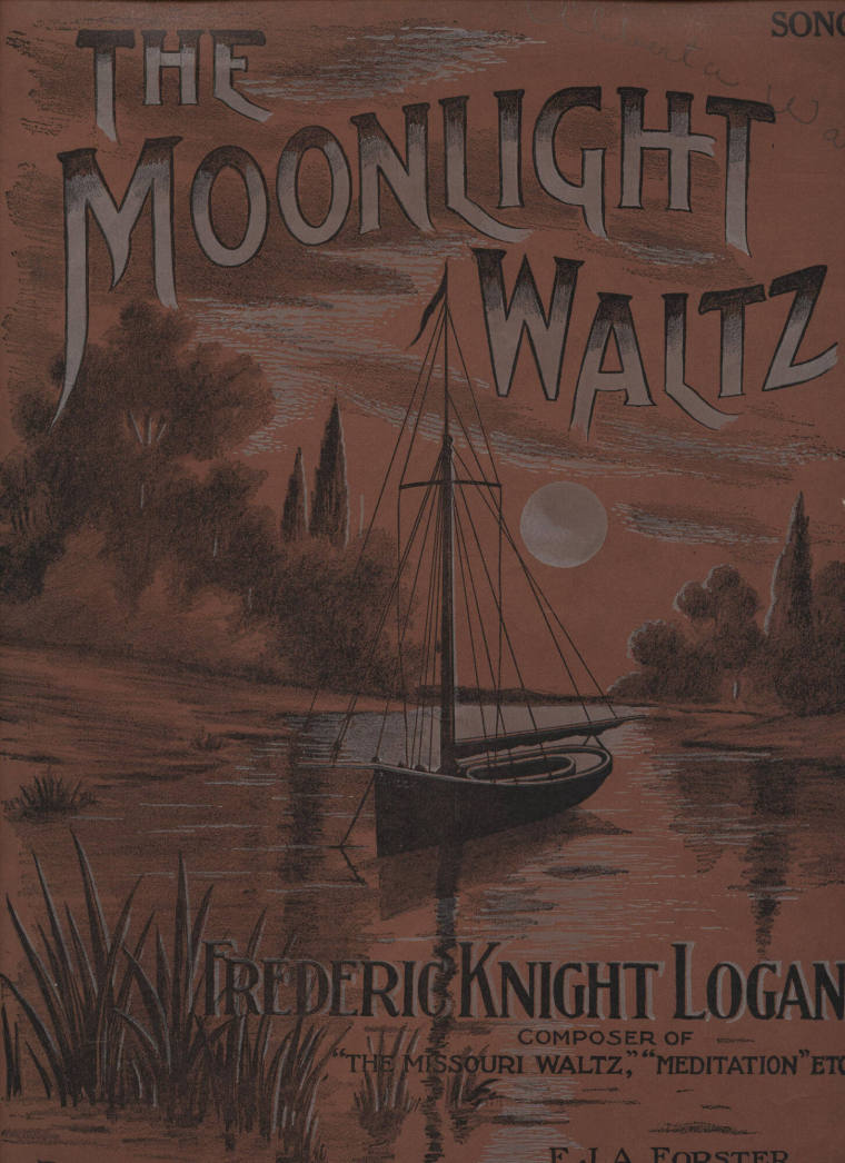 Sheet Music, "The Moonlight Waltz"