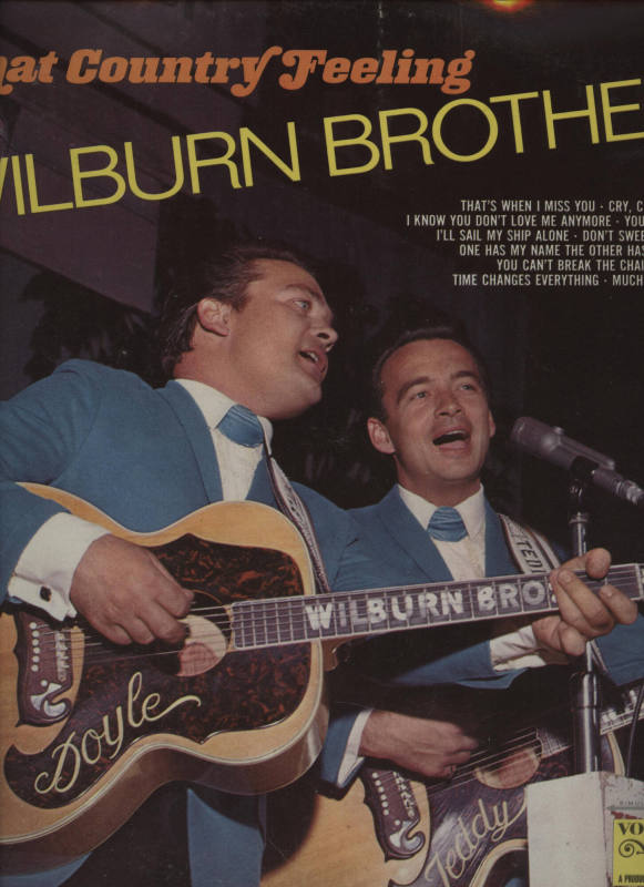 Album, Record & Cover - The Wilburn Brothers