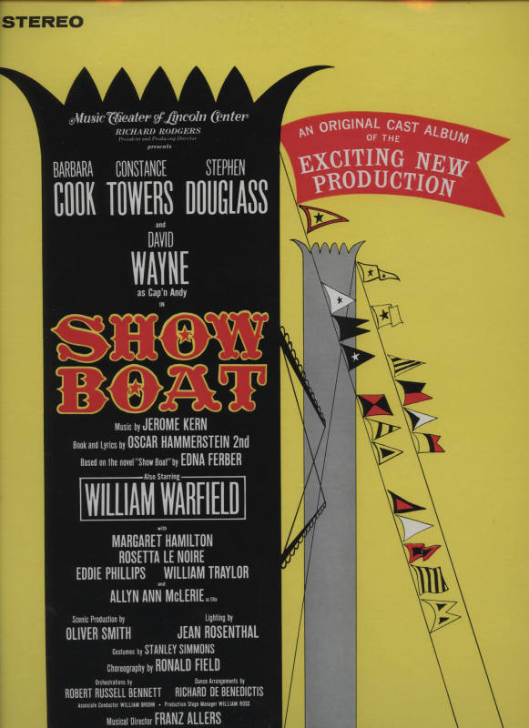 Album, Record & Cover - William Warfield, Show Boat