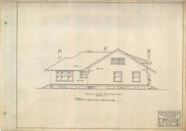 Drawing, Thompson Architectural - Arkansas Land & Lumber Co.