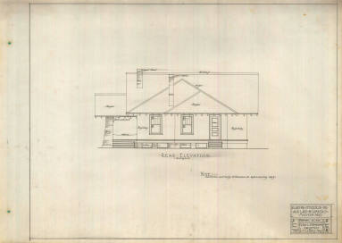 Drawing, Thompson Architectural - Arkansas Land & Lumber Co.