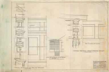 Drawing, Thompson Architectural - Bauxite Company Hospital