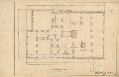 Drawing, Thompson Architectural - C.E. Bragg, Alexander