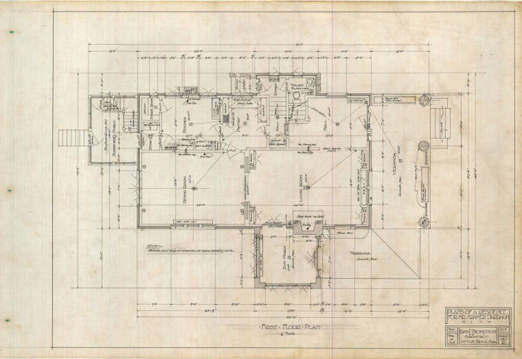 Drawing, Thompson Architectural - Kramer Darragh, Little Rock