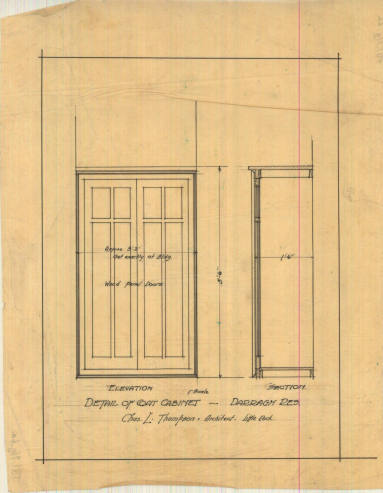 Drawing, Thompson Architectural - Kramer Darragh, Little Rock