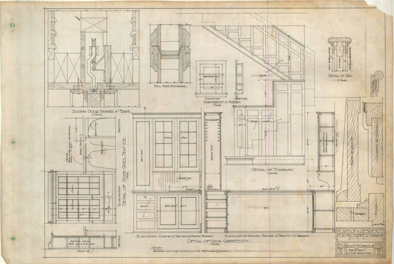 Drawing, Thompson Architectural - Kramer Darragh, Little Rock