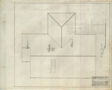 Drawing, Thompson Architectural- H.S. Mesler, Little Rock