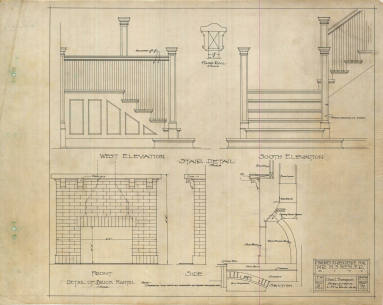 Drawing, Thompson Architectural- H.S. Mesler, Little Rock