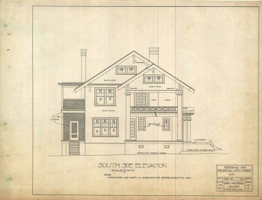 Drawing, Thompson Architectural - George Lipscombe, Little Rock