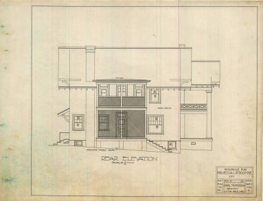 Drawing, Thompson Architectural - George Lipscombe, Little Rock