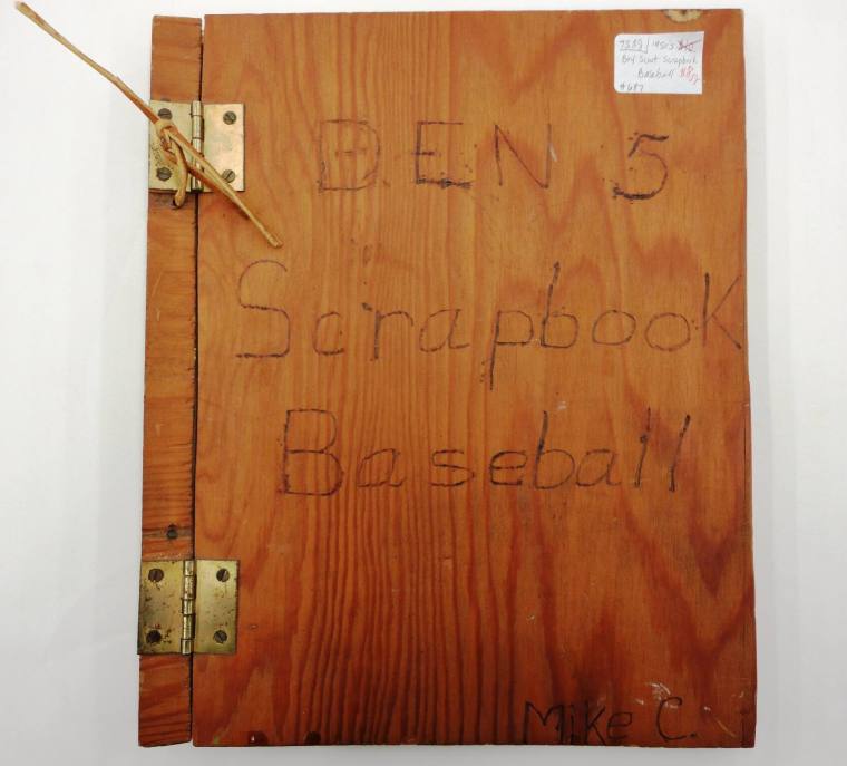 Scrapbook, Cub Scouts Baseball