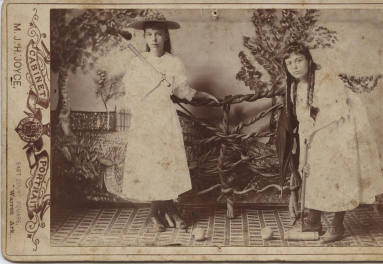 Photograph, Two Girls in Warren, Arkansas