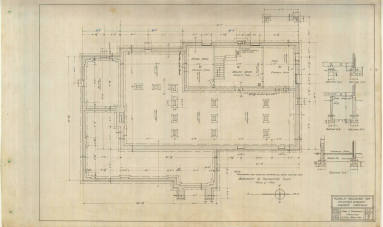 Drawing, Thompson Architectural- Nathan Gregory, Augusta