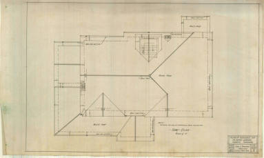 Drawing, Thompson Architectural- Nathan Gregory, Augusta