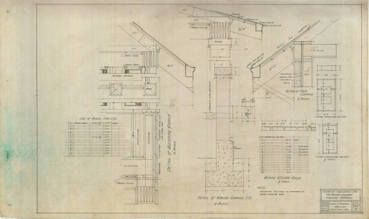 Drawing, Thompson Architectural- Nathan Gregory, Augusta