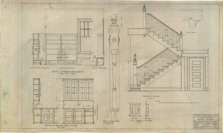 Drawing, Thompson Architectural- Nathan Gregory, Augusta