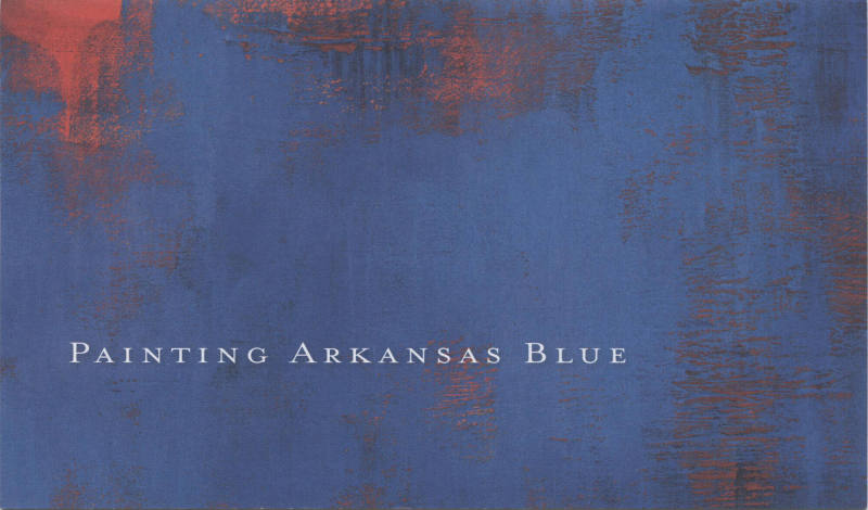 Invitation, Mike Beebe's "Painting Arkansas Blue"