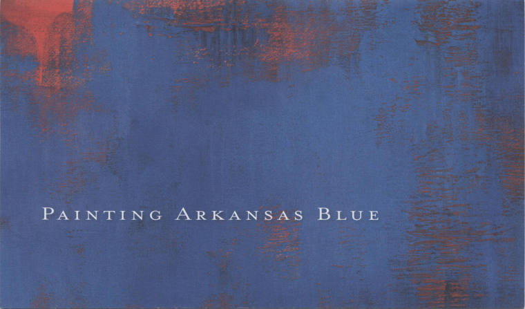 Invitation, Mike Beebe's "Painting Arkansas Blue"