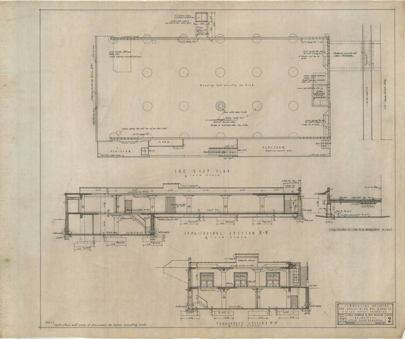 Drawing, Thompson Architectural- Doyle-Kidd Dry Goods, Little Rock