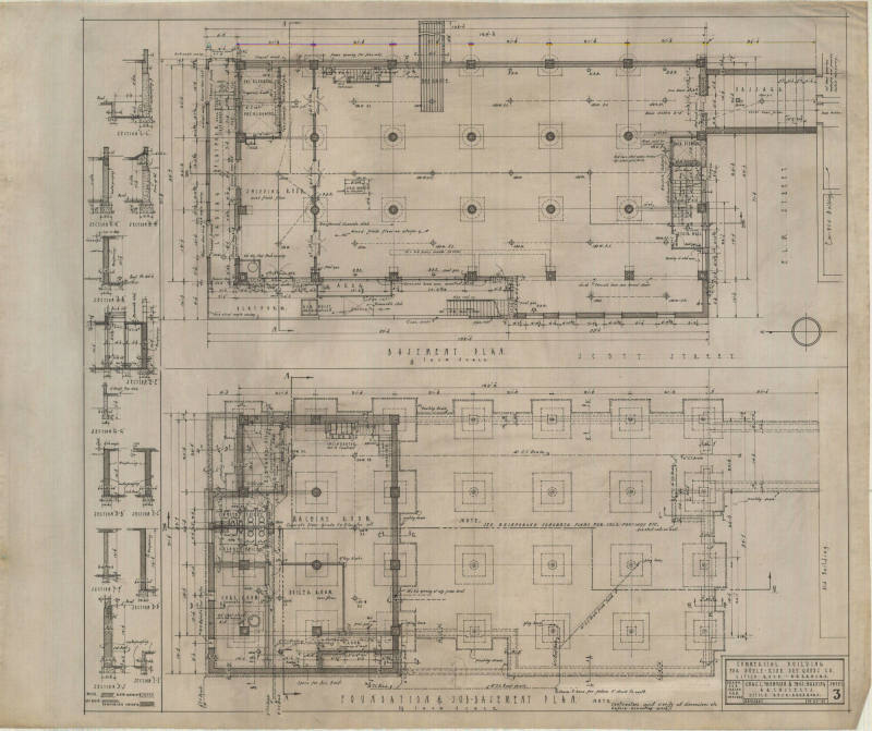 Drawing, Thompson Architectural- Doyle-Kidd Dry Goods, Little Rock