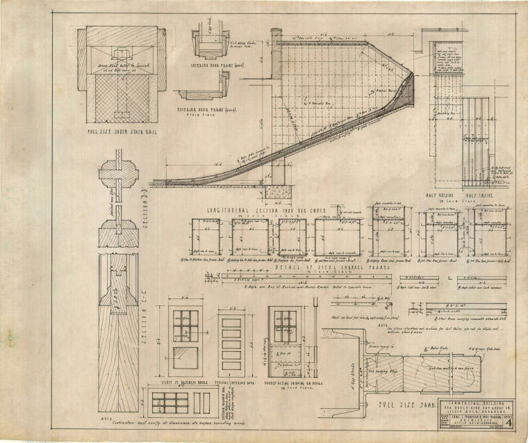 Drawing, Thompson Architectural- Doyle-Kidd Dry Goods, Little Rock