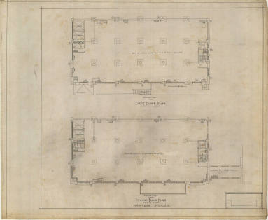 Drawing, Thompson Architectural- Doyle-Kidd Dry Goods, Little Rock