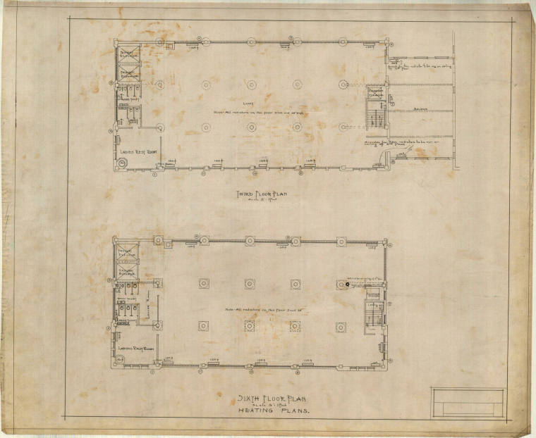 Drawing, Thompson Architectural- Doyle-Kidd Dry Goods, Little Rock