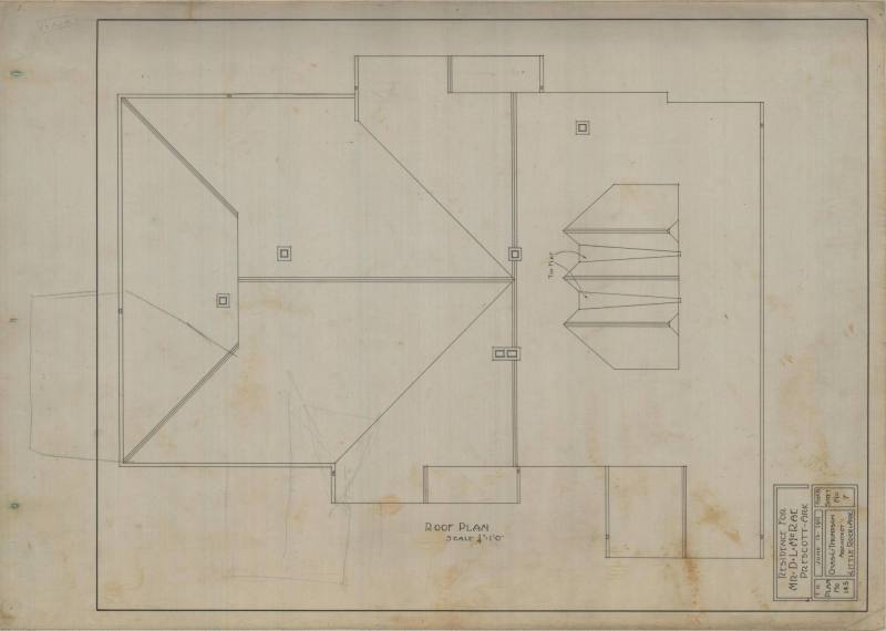 Drawing, Thompson Architectural - D.L. McRae, Prescott