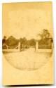 Photograph, Carte de Visite - Gate of National Cemetery