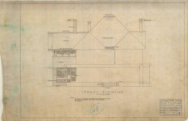 Drawing, Thompson Architectural - T.C. McRae, Prescott