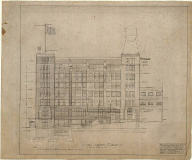 Drawing, Thompson Architectural- Doyle Kidd Dry Goods