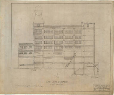 Drawing, Thompson Architectural- Doyle Kidd Dry Goods