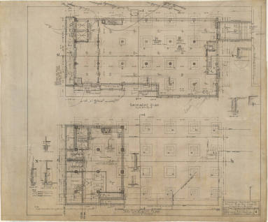 Drawing, Thompson Architectural- Doyle Kidd Dry Goods