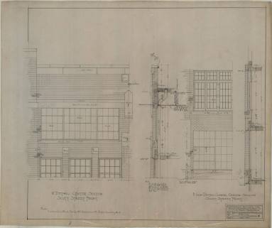 Drawing, Thompson Architectural- Doyle Kidd Dry Goods