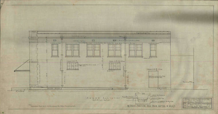 Drawing, Thompson Architectural - T.C. McRae, Prescott