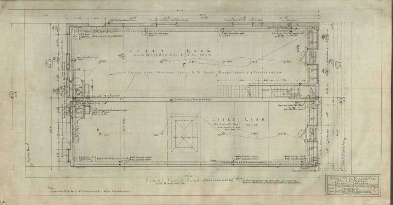 Drawing, Thompson Architectural - T.C. McRae, Prescott