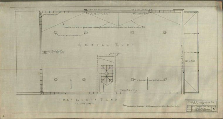 Drawing, Thompson Architectural - T.C. McRae, Prescott