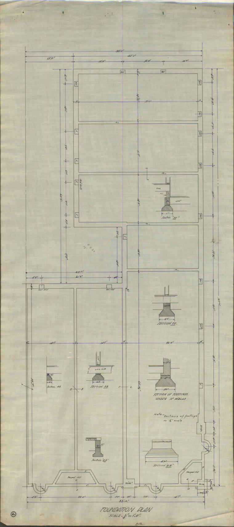 Drawing, Thompson Architectural - T.C. McRae, Prescott