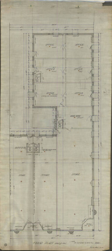 Drawing, Thompson Architectural - T.C. McRae, Prescott