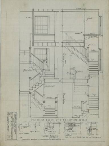 Charles Thompson Architectural Drawing