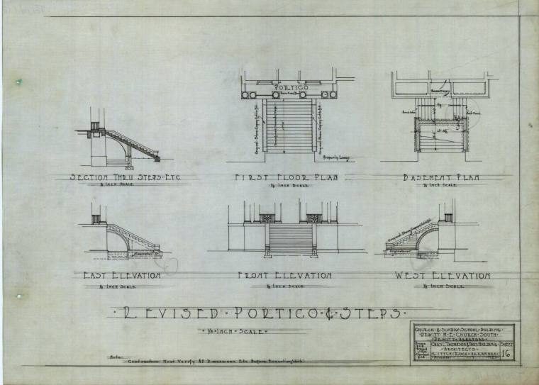 Charles Thompson Architectural Drawing