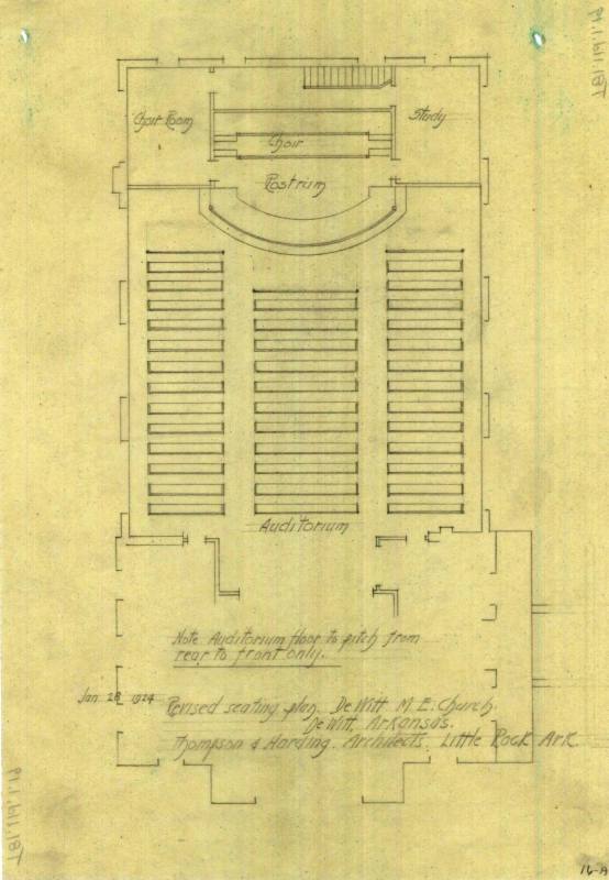 Charles Thompson Architectural Drawing