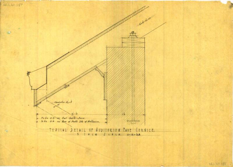 Charles Thompson Architectural Drawing