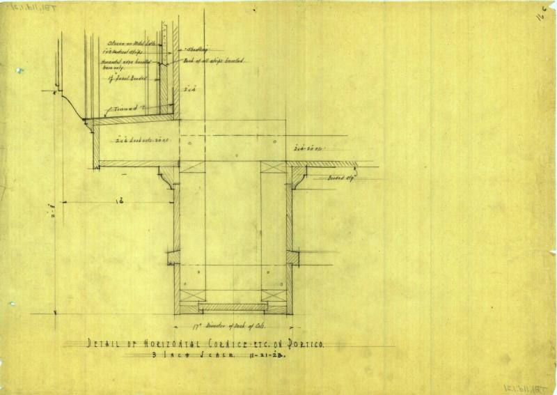 Charles Thompson Architectural Drawing