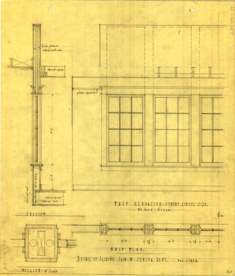 Charles Thompson Architectural Drawing