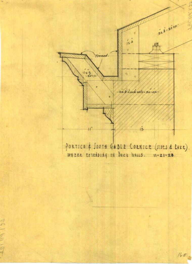 Charles Thompson Architectural Drawing