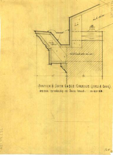 Charles Thompson Architectural Drawing