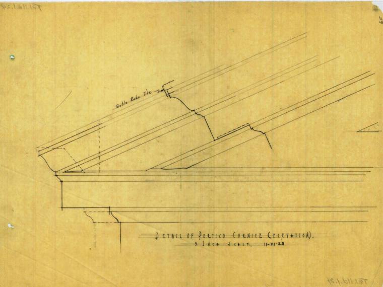 Charles Thompson Architectural Drawing