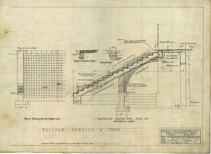 Charles Thompson Architectural Drawing